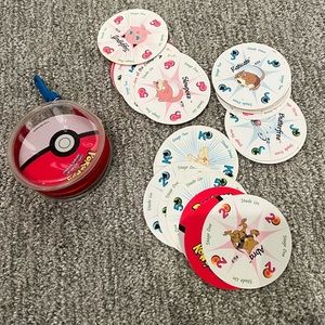 Pokemon Vintage Y2K Keychain Card Game